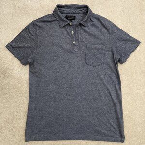Banana Republic Factory blue polo shirt medium